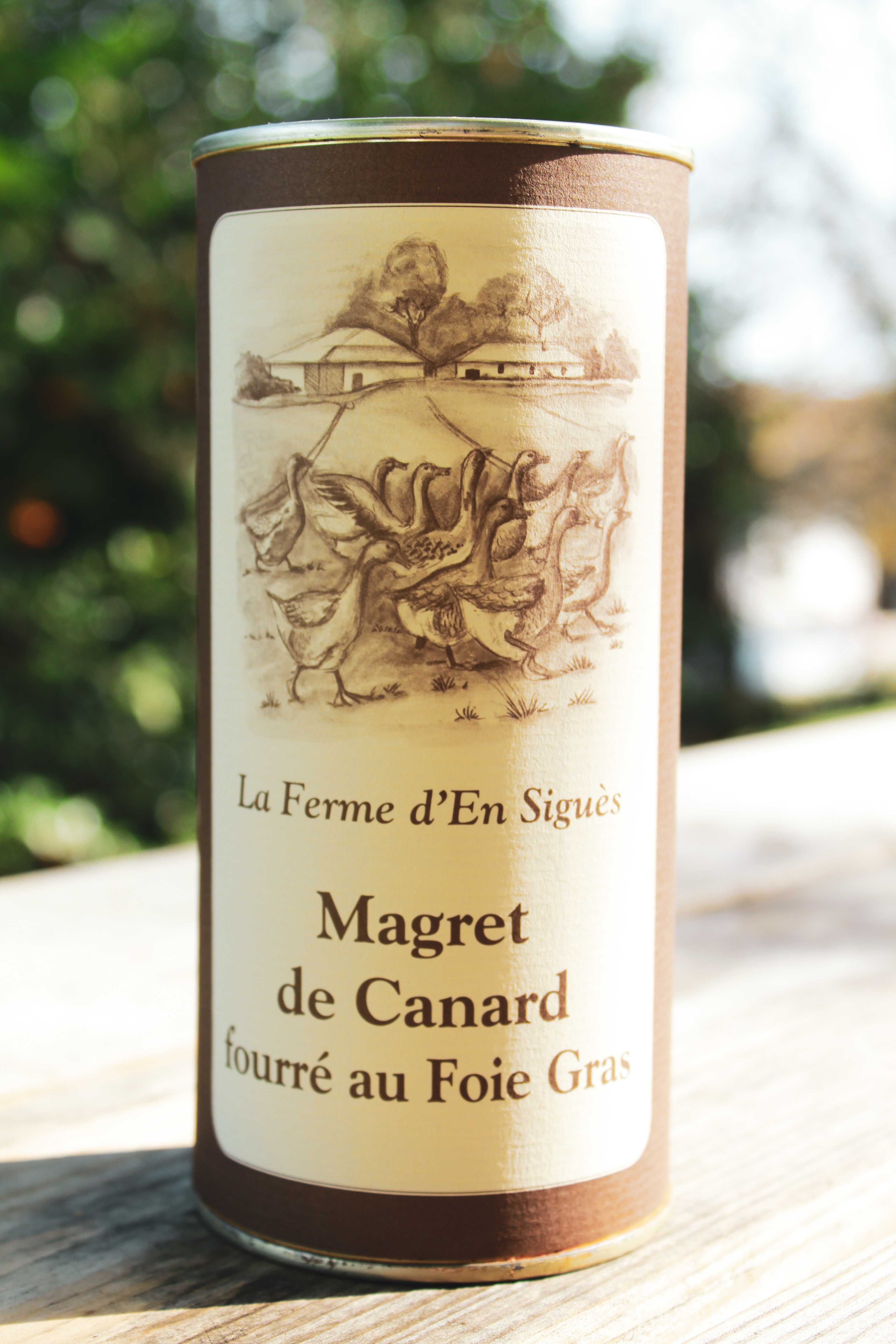 Magret de Canard fourré au Foie Gras - 490 g - 6 parts La Salade Gasconne